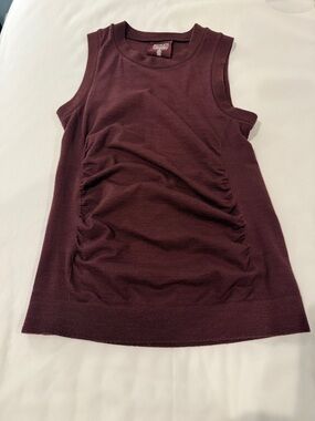 Athleta ruched sleeveless tank